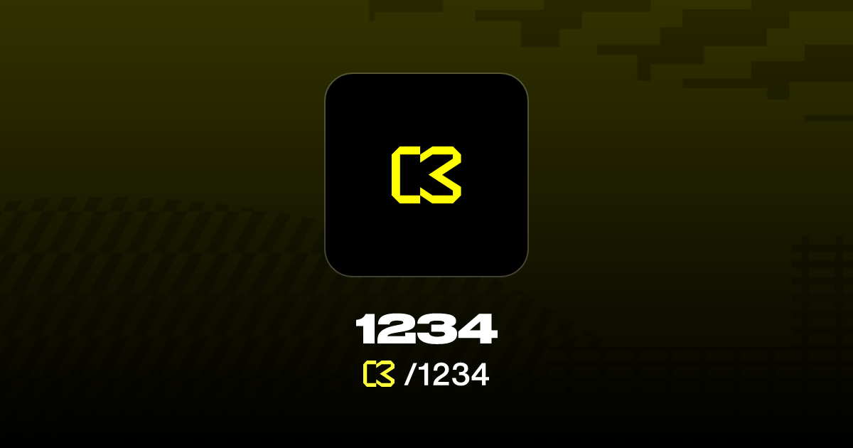 1234 (@1234) | Konect