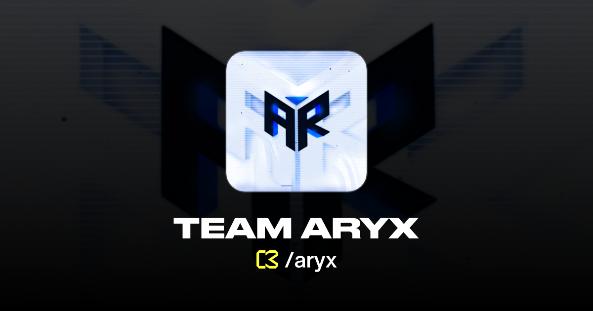 TEAM ARYX (@aryx) | Konect